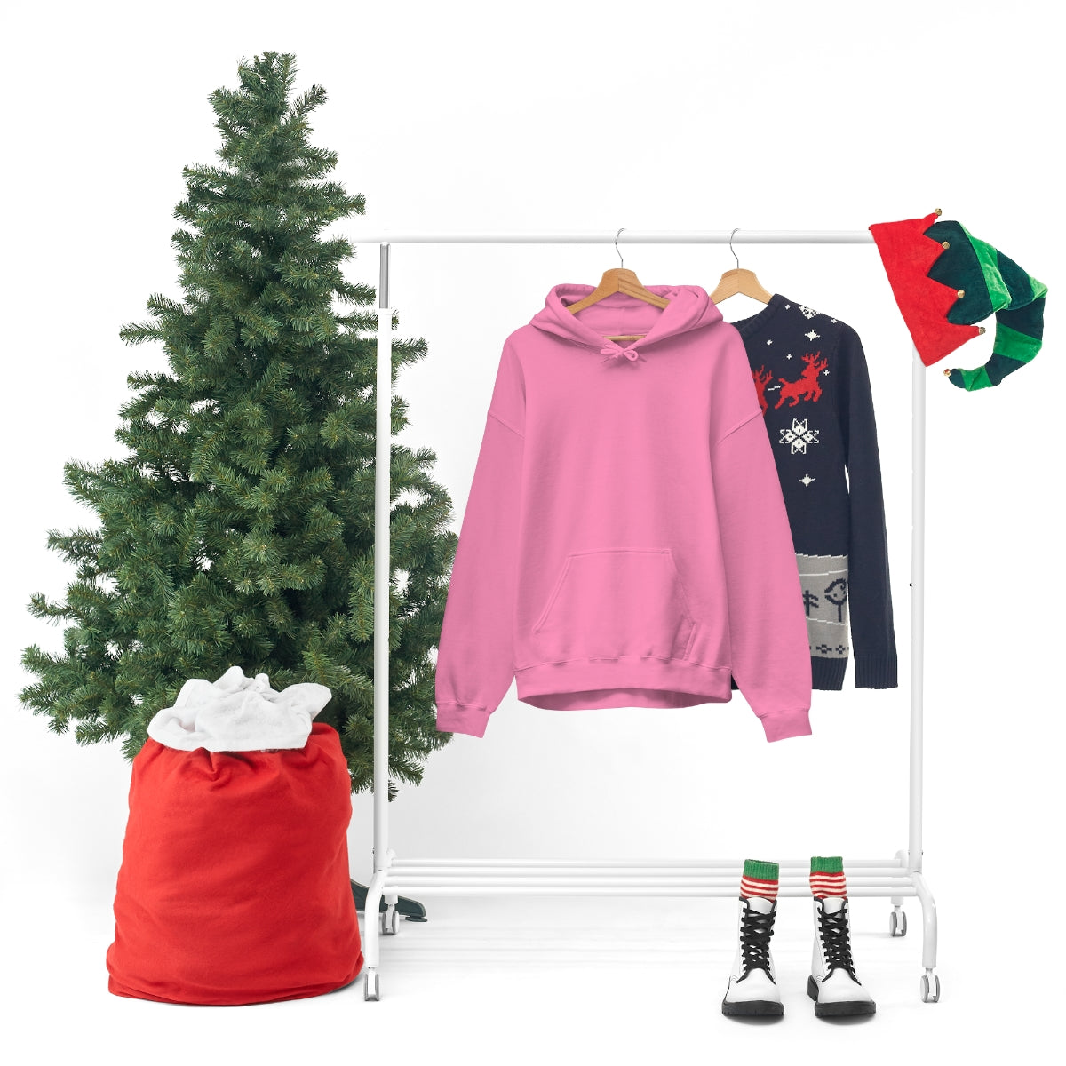 Happy Spirit Happy Life Sweatshirt, Gildan 18500 Hoodie, Oversized Hoodie, Back Print Trendy Sweatshirt, Beach Cover Up, Lake Cover Up
