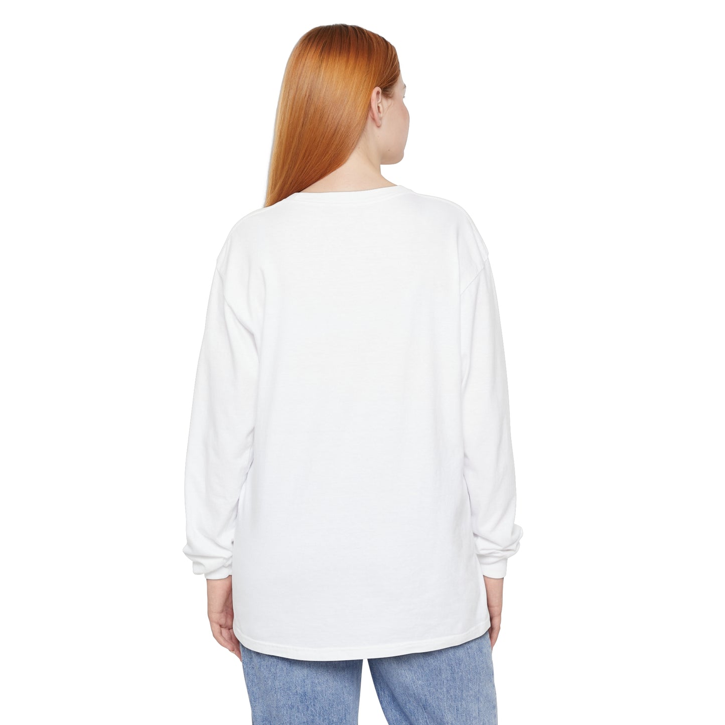 Aesthetic Long Sleeve Shirt, Smile Face Y2K Retro Shirt, 80's Style Smile Graphic, Comfort Colors Unisex Garment-dyed Long Sleeve T-Shirt