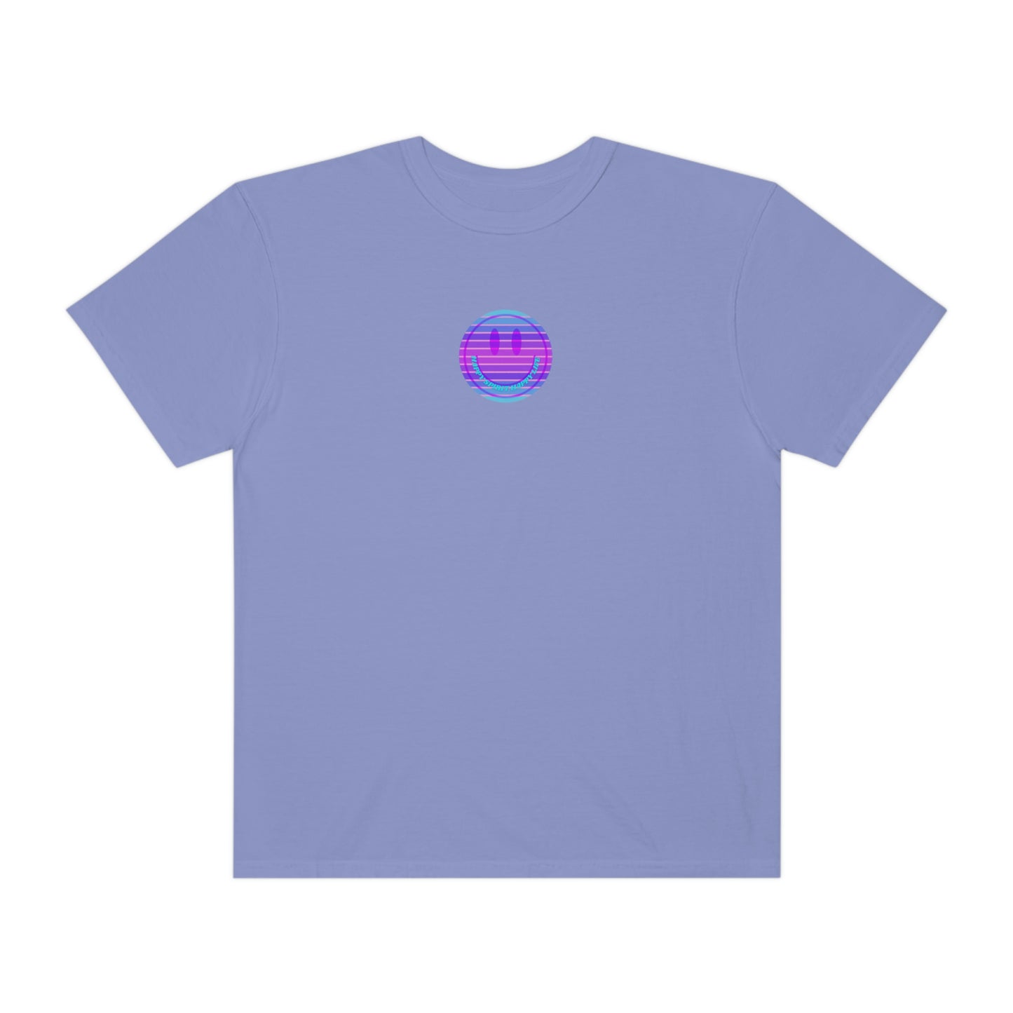 Retro Smile T shirt, Happy Spirit Happy Mind, Aesthetic t shirt, Graphic Tee Tumblr Tshirt, Trendy Oversized, Vsco girl, Comfort Colors