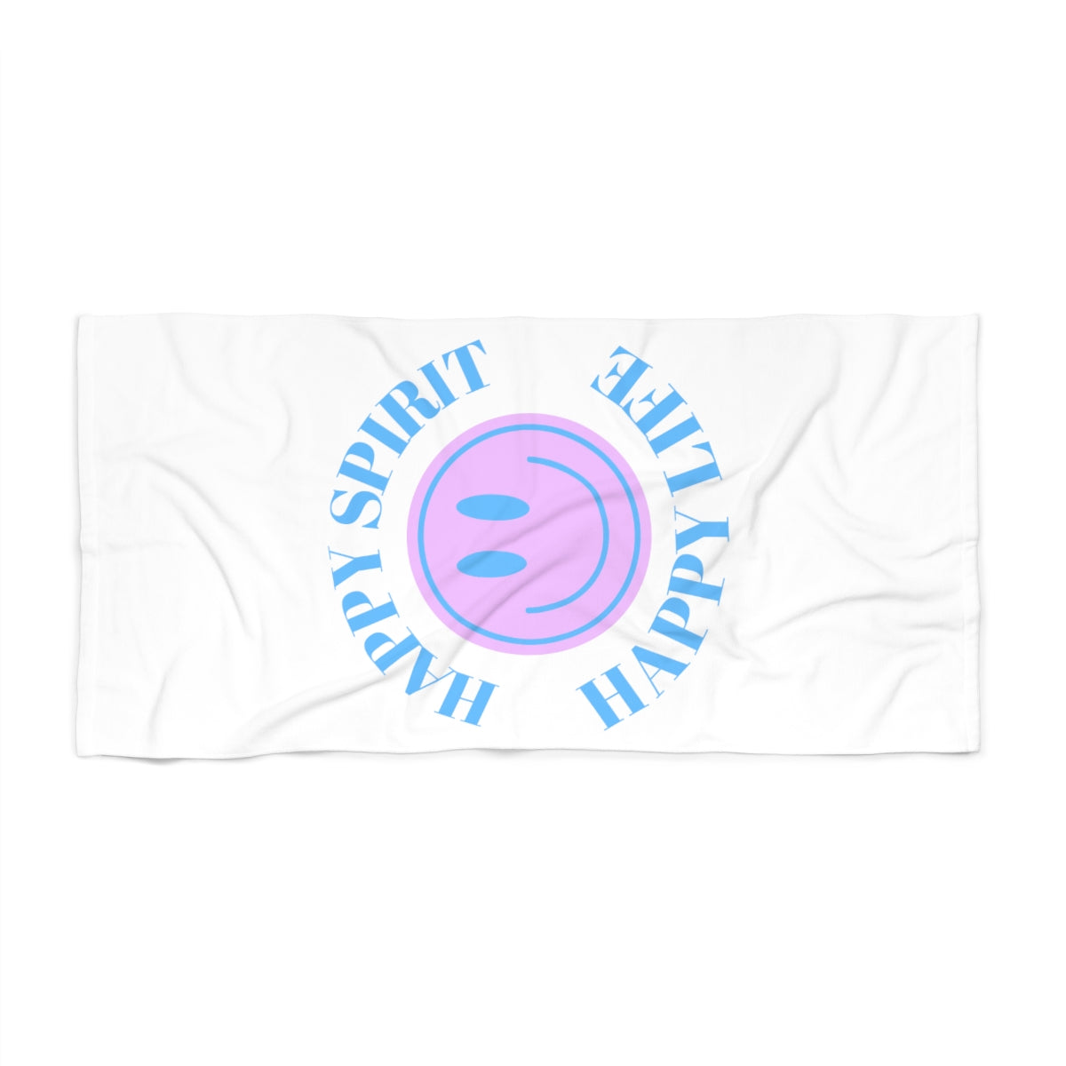 HAPPY SPIRIT HAPPY LIFE BEACH TOWEL!