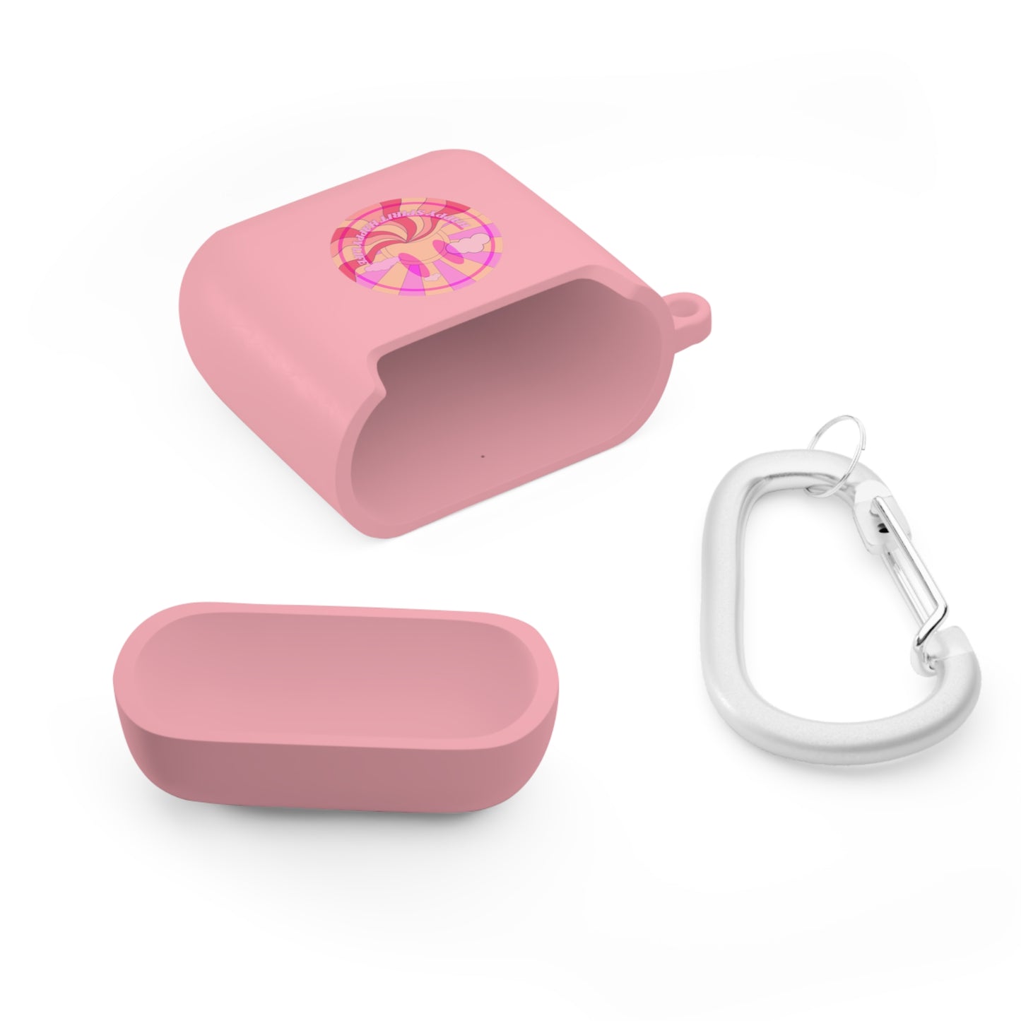 Happy Spirit Happy Life AirPods and AirPods Pro Case Cover, AirPods and AirPods Pro Case Cover, VSCO girl, Aesthetic Smile Protector
