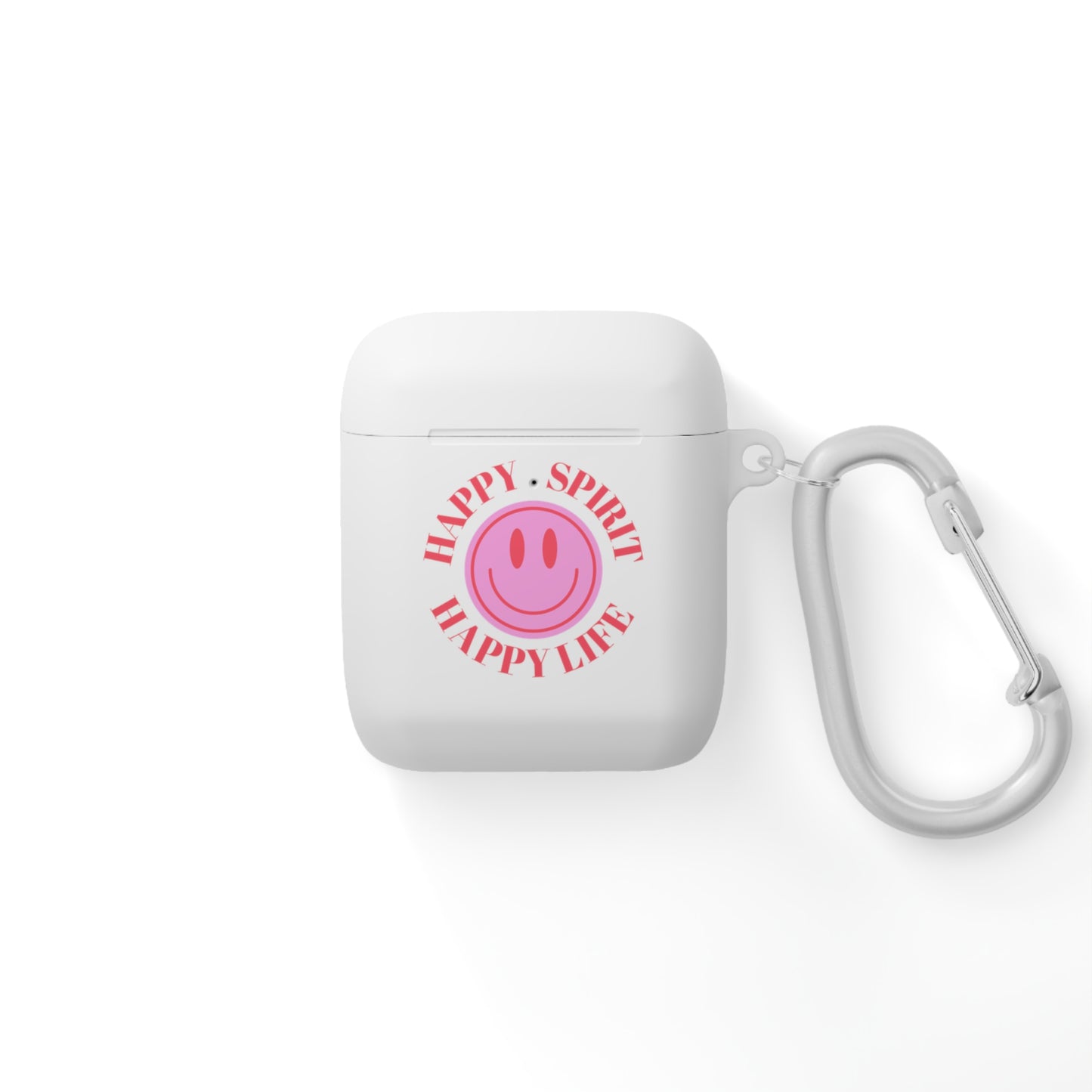 Happy Spirit Happy Life AirPods and AirPods Pro Case Cover, AirPods and AirPods Pro Case Cover, VSCO girl, Smiley Happy Life Protector Case