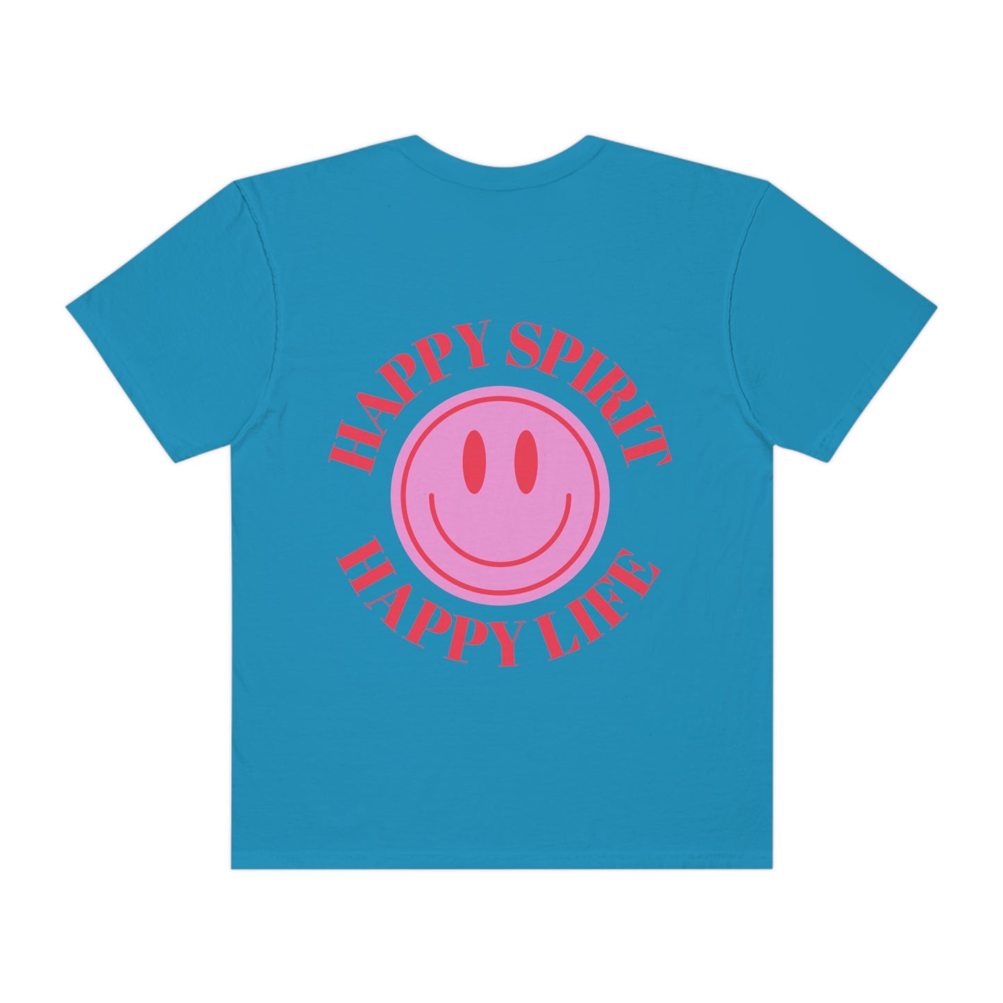 T shirt Happy Spirit Happy mind- Aesthetic t shirt, graphic tee, Tumblr tshirt, Trendy Oversized, Vsco girl