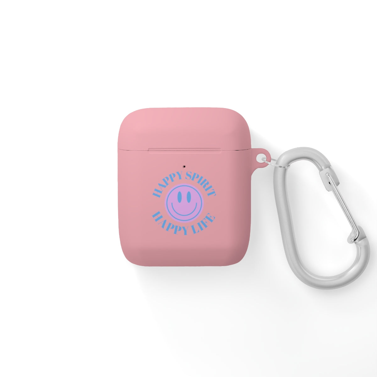 Happy Spirit Happy Life AirPods and AirPods Pro Case Cover, AirPods and AirPods Pro Case Cover, VSCO girl, Smiley Happy Life Protector