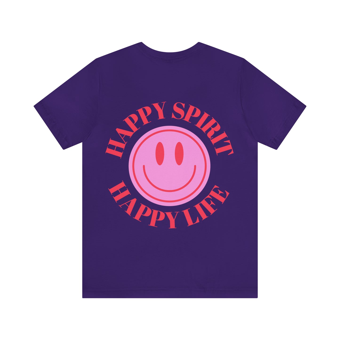 T shirt Happy Life Happy Life- Aesthetic t shirt, graphic tee, Tumblr tshirt, Trendy Oversized, Vsco girl, Happy Mind Happy Spirit