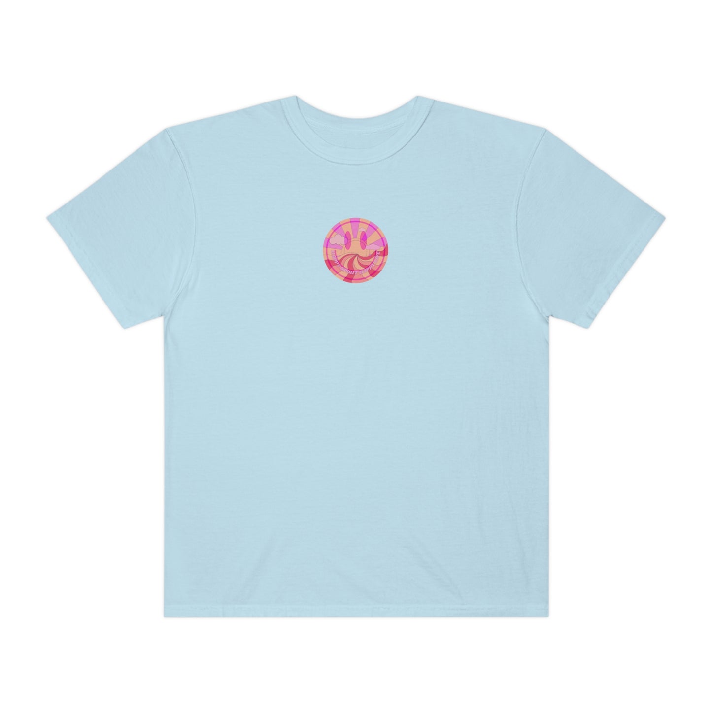Retro Smile T shirt, Happy Spirit Happy Mind, Aesthetic t shirt, Graphic tee, Tumblr Tshirt, Trendy Oversized, Vsco girl, Comfort Colors Tee