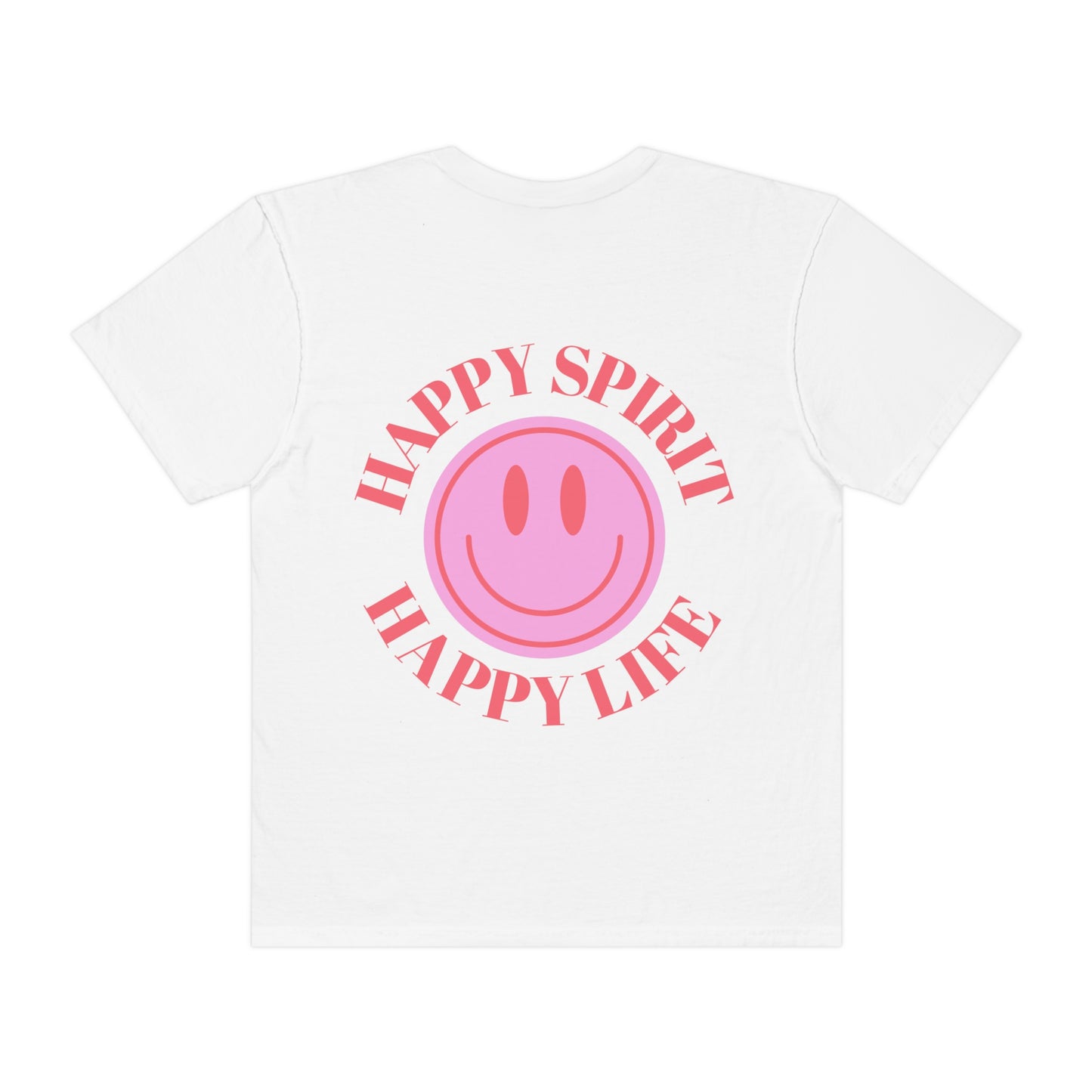 T shirt Happy Spirit Happy mind- Aesthetic t shirt, graphic tee, Tumblr tshirt, Trendy Oversized, Vsco girl