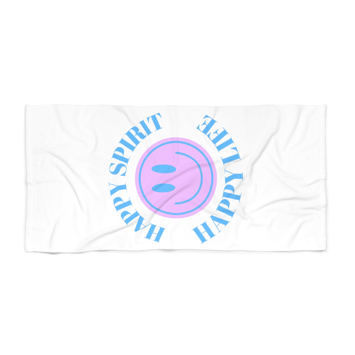 HAPPY SPIRIT HAPPY LIFE BEACH TOWEL!