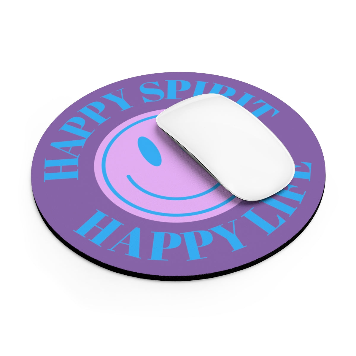 Happy Spirit Happy Life Aesthetic Mouse Pad, Smile Face Mouse Pad Trendy Mouse Pad, Tumblr Mug, Aesthetic Happy Life Gift, Aesthetic