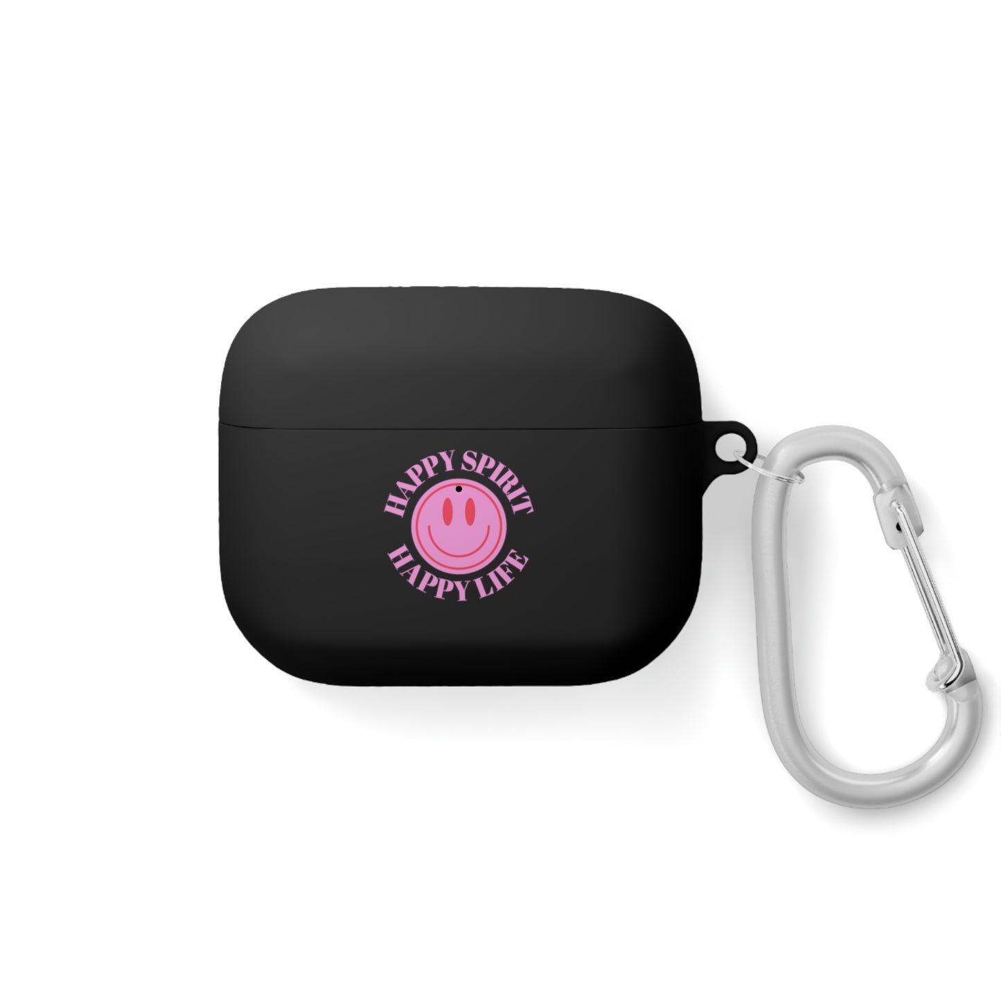 Happy Spirit Happy Life AirPods and AirPods Pro Case Cover, AirPods and AirPods Pro Case Cover, VSCO girl, Smiley Happy Life Protector Case