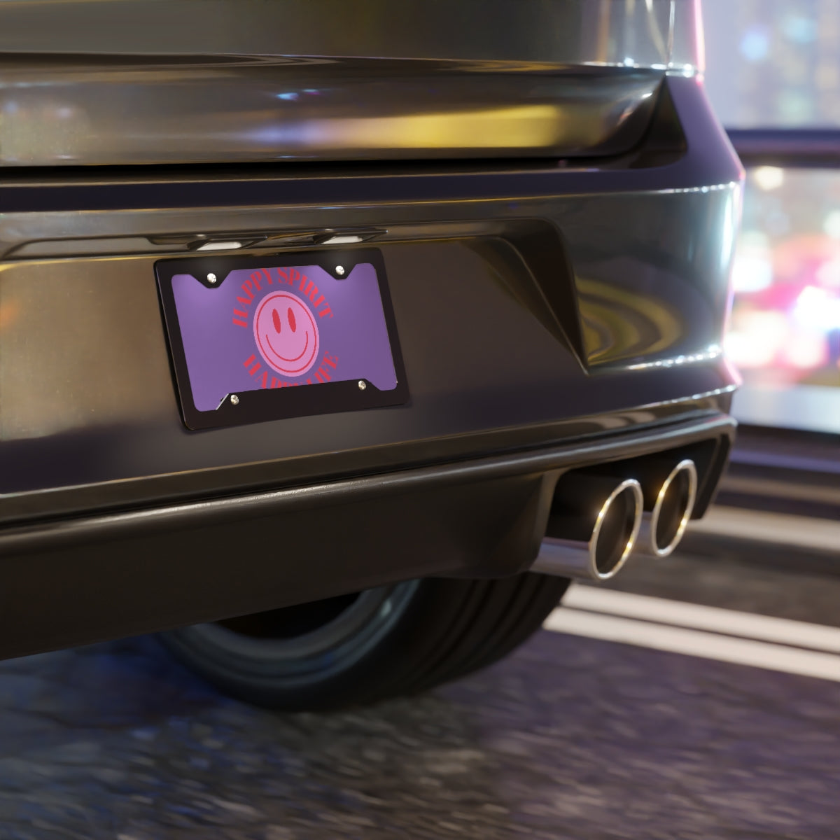 Smile Vanity Plate