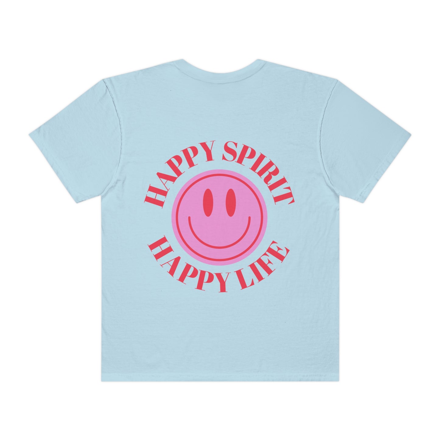 T shirt Happy Spirit Happy mind- Aesthetic t shirt, graphic tee, Tumblr tshirt, Trendy Oversized, Vsco girl