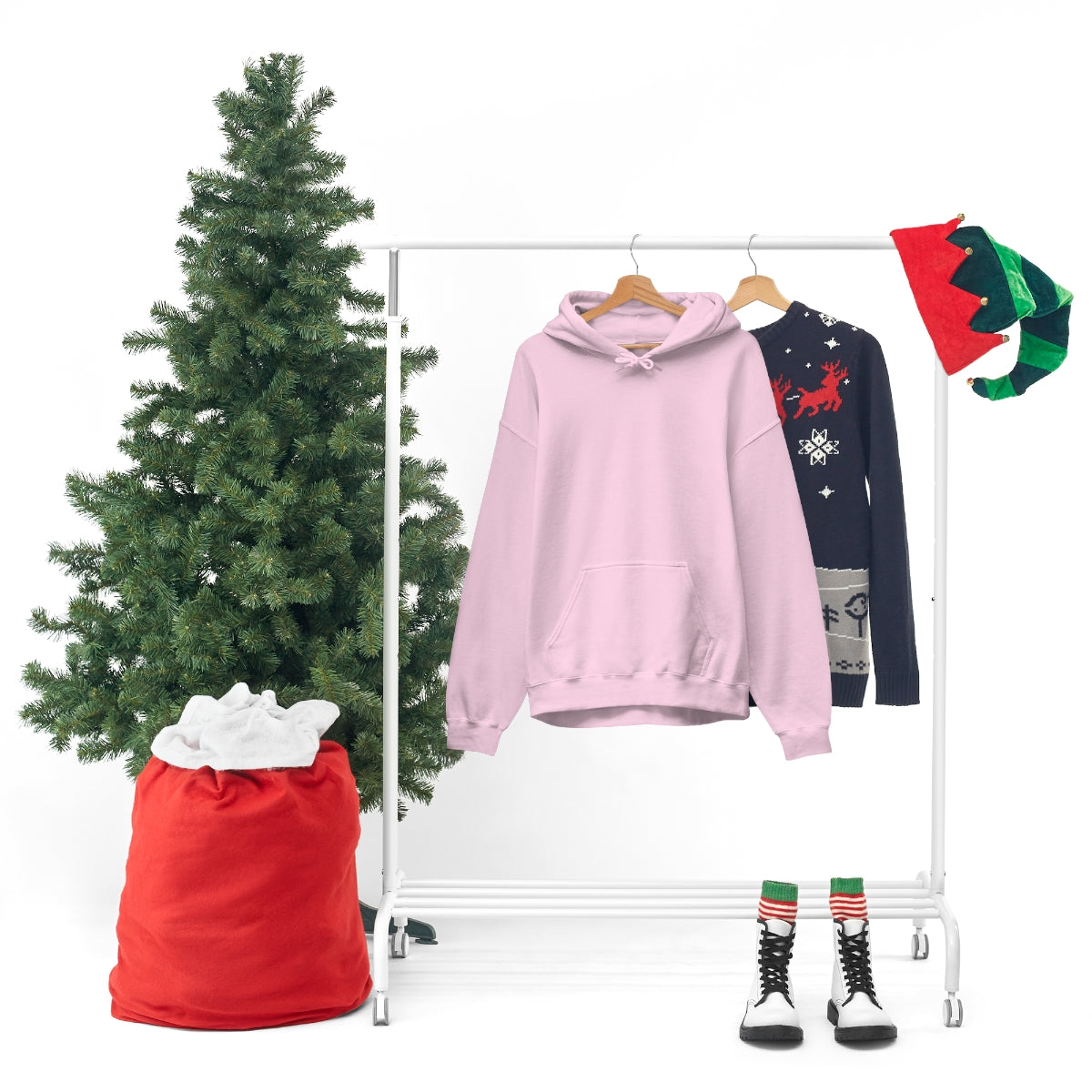 Happy Spirit Happy Life Sweatshirt, Gildan 18500 Hoodie, Oversized Hoodie, Back Print Trendy Sweatshirt, Beach Cover Up, Lake Cover Up