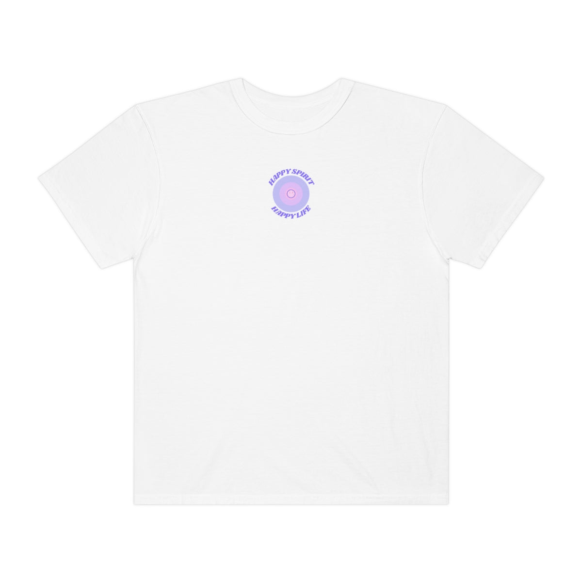 Retro TShirt Happy Spirit Happy Life Happy Mind, Aesthetic Shirt, Graphic Tumblr Tshirt, Trendy Oversized, Vsco girl, Smile Vintage Style