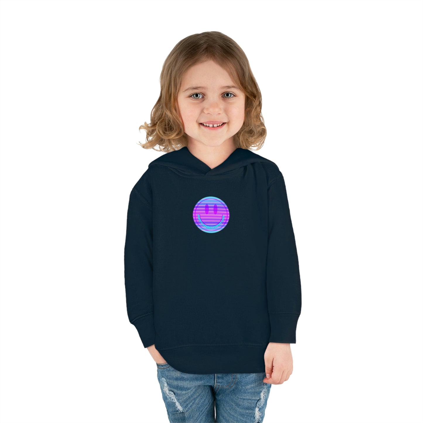 Happy Spirit Happy Life Toddler Hoodie, Happy Mind Hoodie, Mental Health Hoodie, Smile Face Hoodie, Y2K Hoodie, Toddler Hooded Sweatshirt