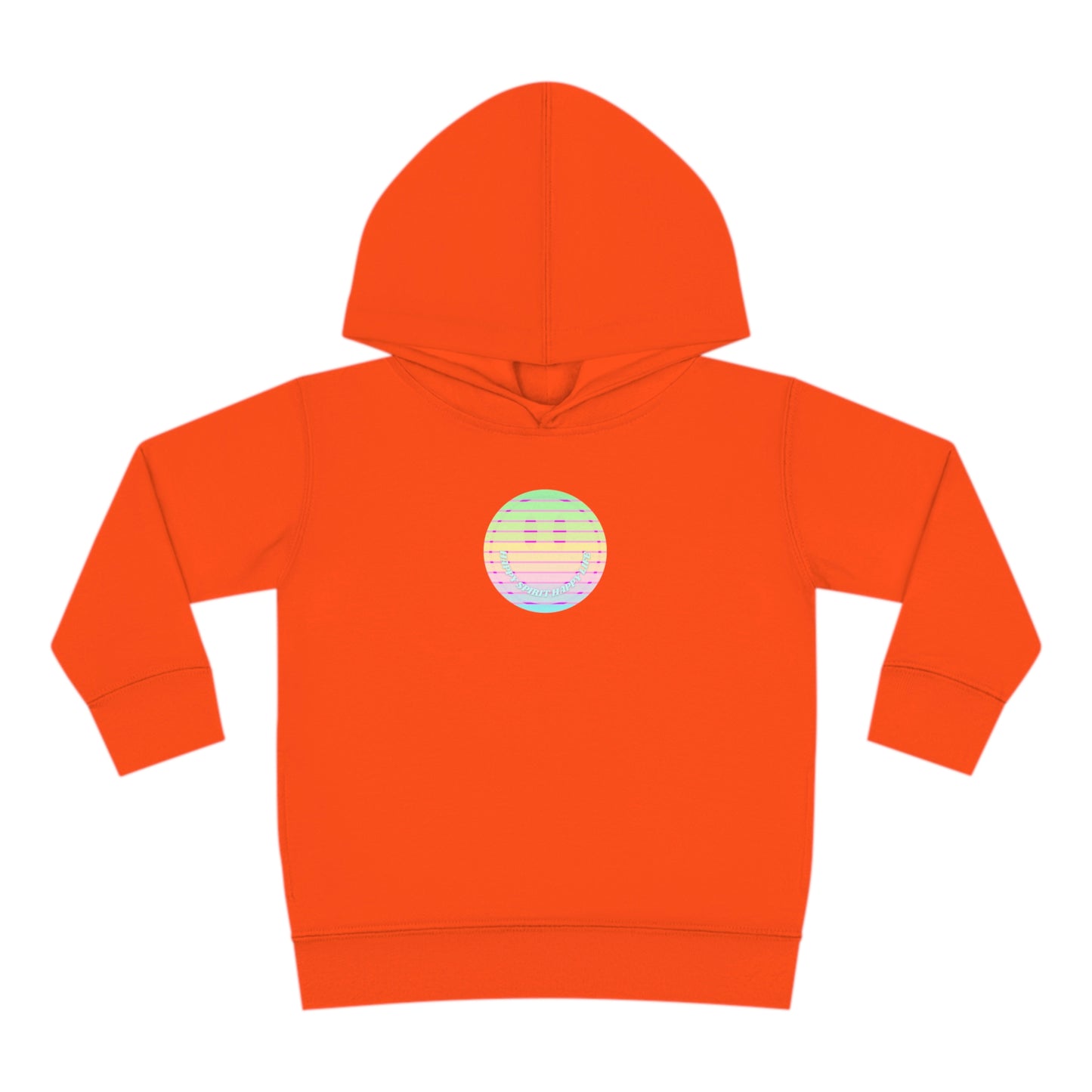 Happy Spirit Happy Life Toddler Hoodie, Happy Mind Hoodie, Mental Health Hoodie, Smile Face Hoodie, Y2K Hoodie, Toddler Hooded Sweat