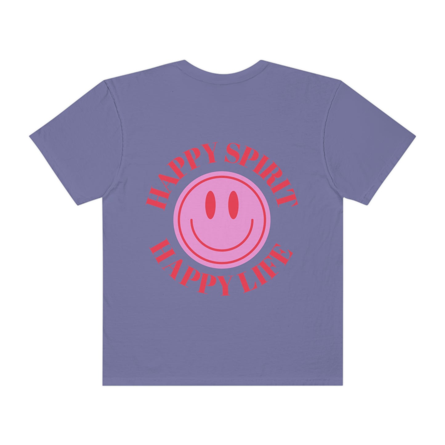 T shirt Happy Spirit Happy mind- Aesthetic t shirt, graphic tee, Tumblr tshirt, Trendy Oversized, Vsco girl