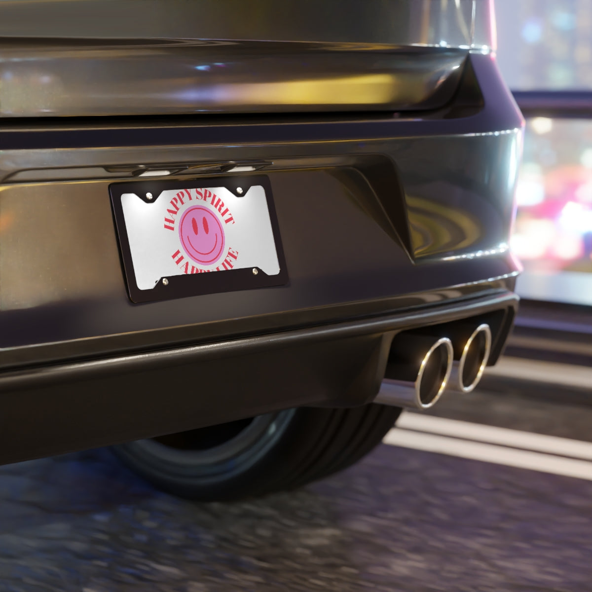 Smile Vanity Plate