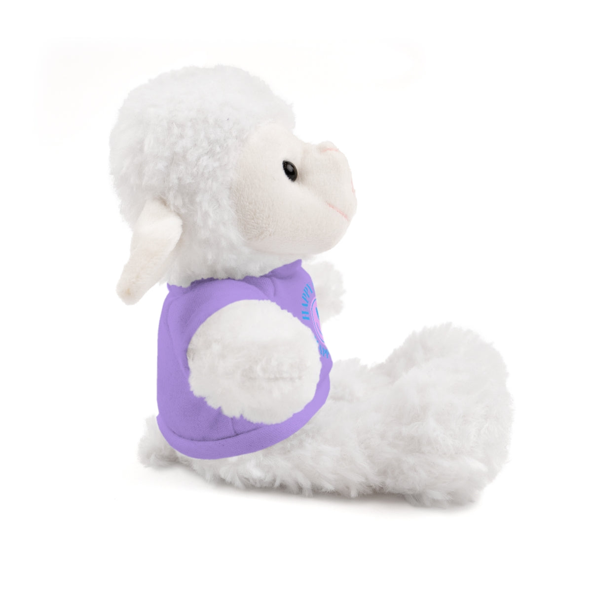 Happy Spirit Happy Life Stuffie, Stuffy, Stuffed Animals with Tee, Happy Mind Gift, Inspo , Love Toy Panda, Bear, Bunny, Jaguar, She