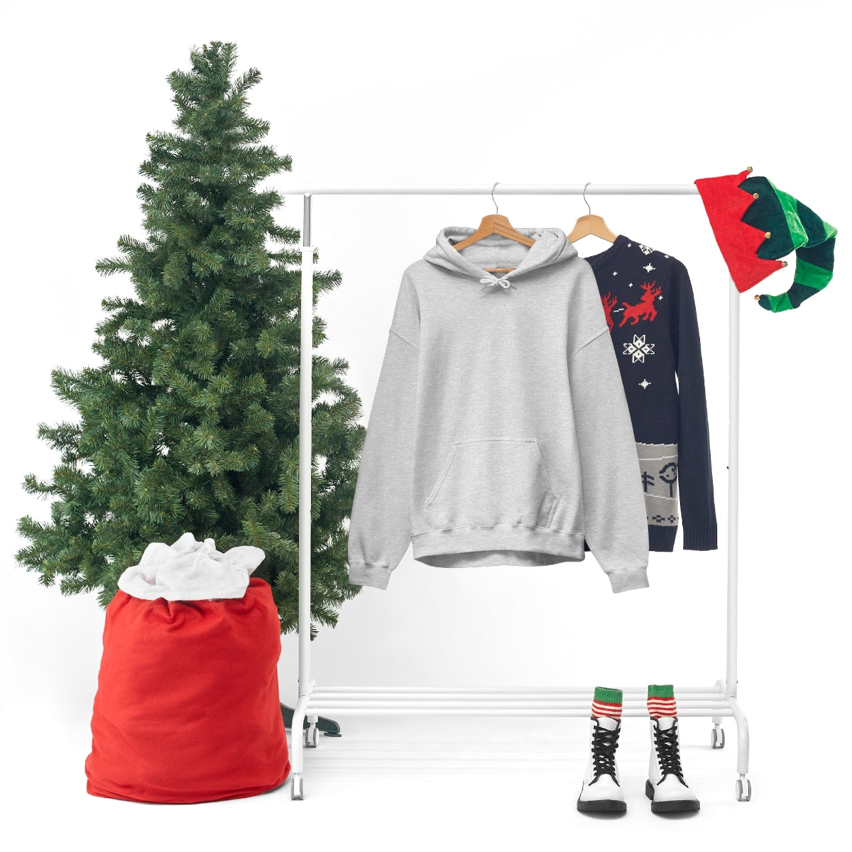 Happy Spirit Happy Life Sweatshirt, Gildan 18500 Hoodie, Oversized Hoodie, Back Print Trendy Sweatshirt, Beach Cover Up, Lake Cover Up