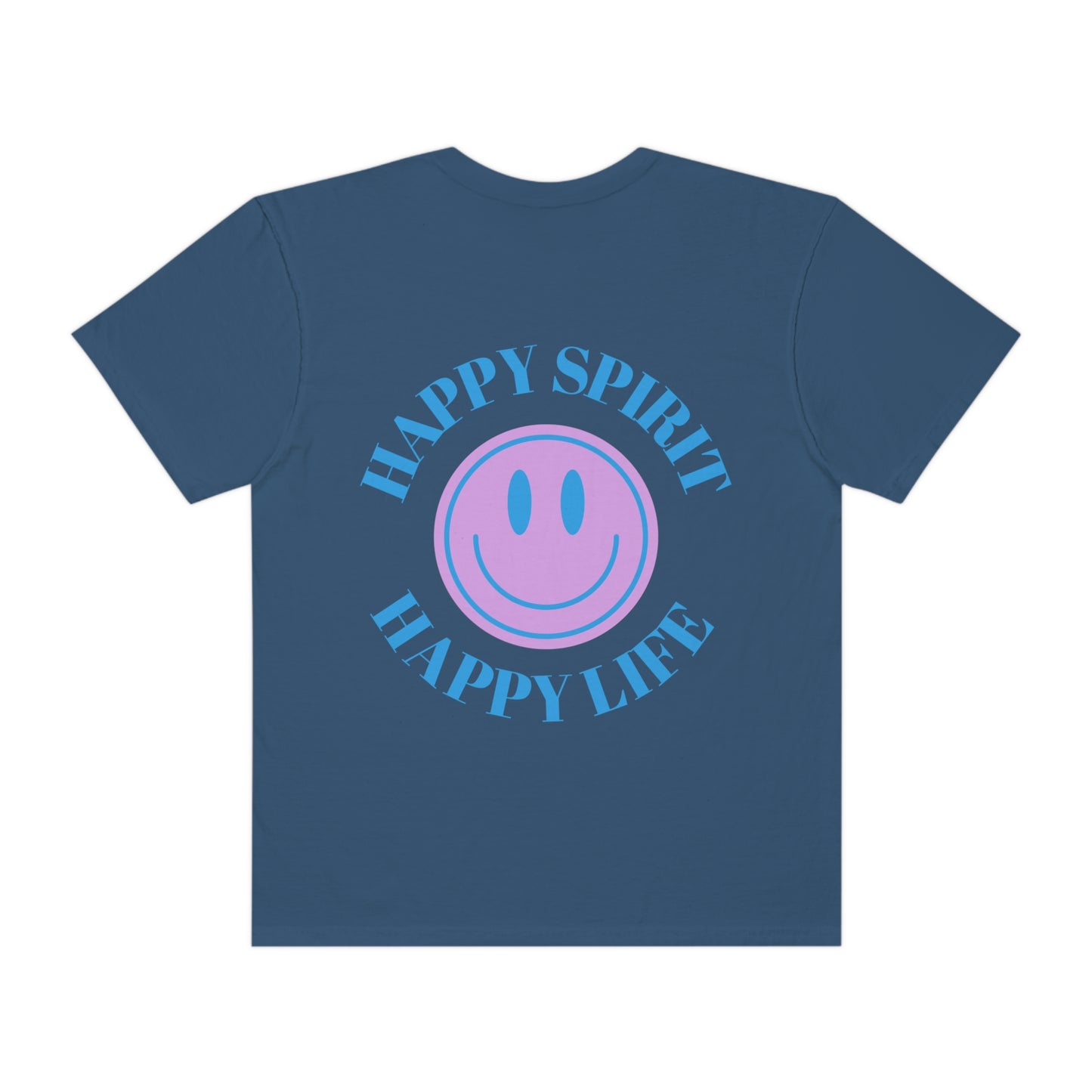 T shirt Happy Spirit Happy mind- Aesthetic t shirt, graphic tee, Tumblr tshirt, Trendy Oversized, Vsco girl