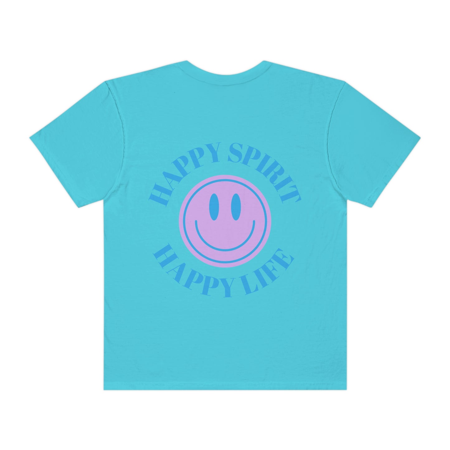 T shirt Happy Spirit Happy mind- Aesthetic t shirt, graphic tee, Tumblr tshirt, Trendy Oversized, Vsco girl, Smile Face Tshirt, Mental Health Shirt