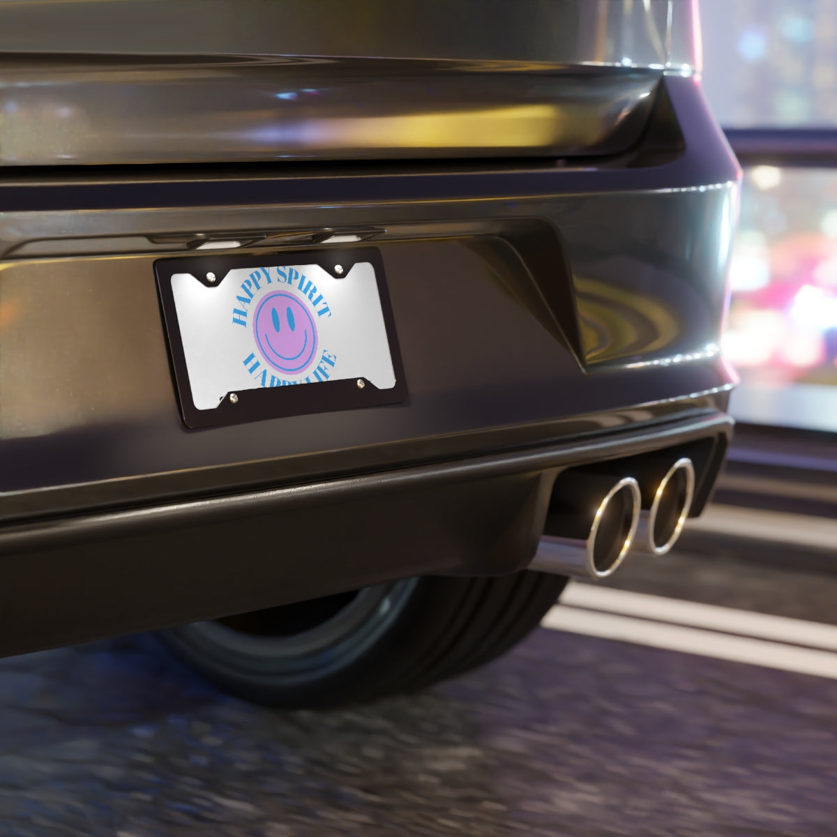 Smile Vanity Plate