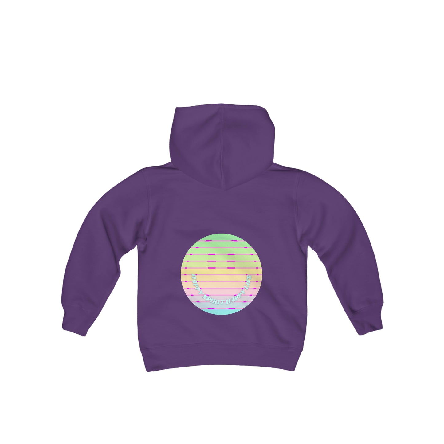Happy Spirit Happy Life Youth Hoodie, Happy Mind Hoodie, Mental Health Hoodie, Smile Face Hoodie, Y2K Hoodie, Smile Face Youth Sweatshirt