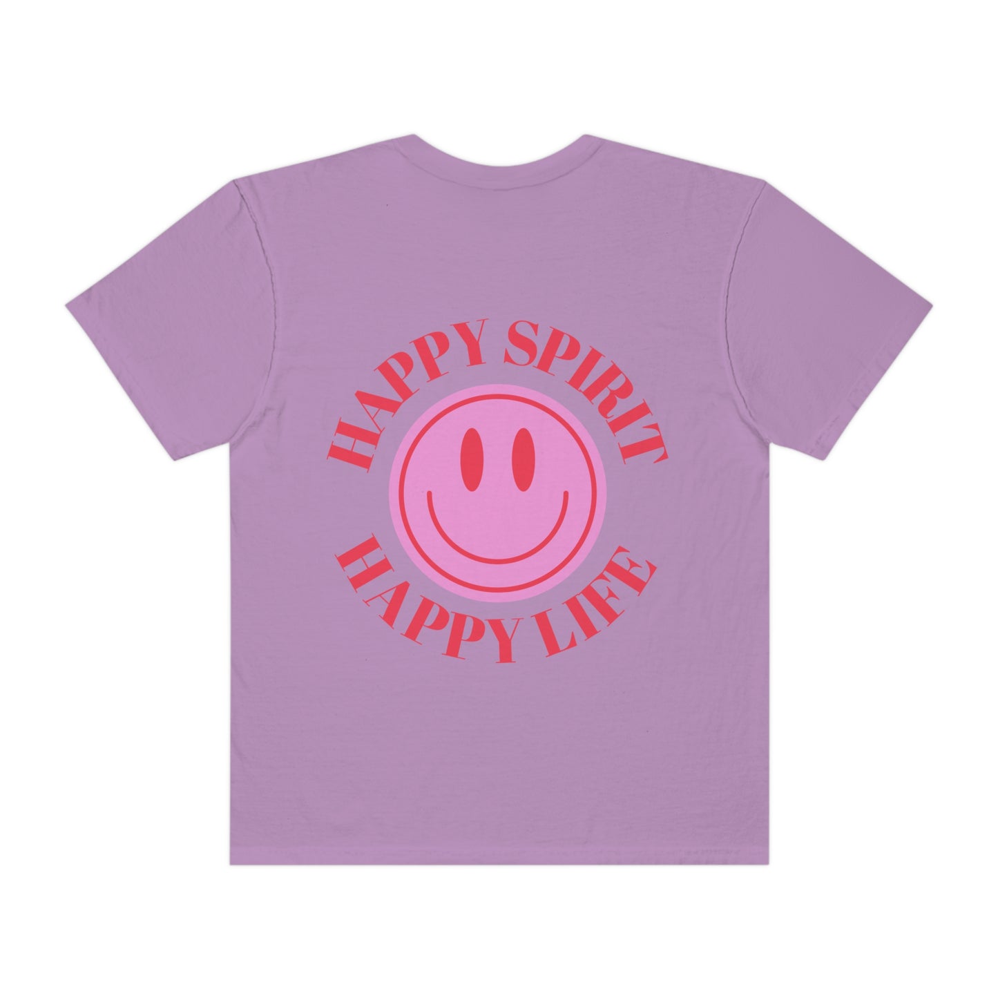 T shirt Happy Spirit Happy mind- Aesthetic t shirt, graphic tee, Tumblr tshirt, Trendy Oversized, Vsco girl