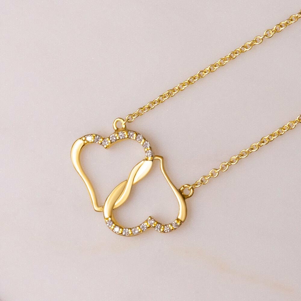Gift for Bride from Mom, Necklace for Bride, Mom To Daughter Wedding, Everlasting Love, Gift from Mom, Gift from Mother of the Bride, Mother Daughter