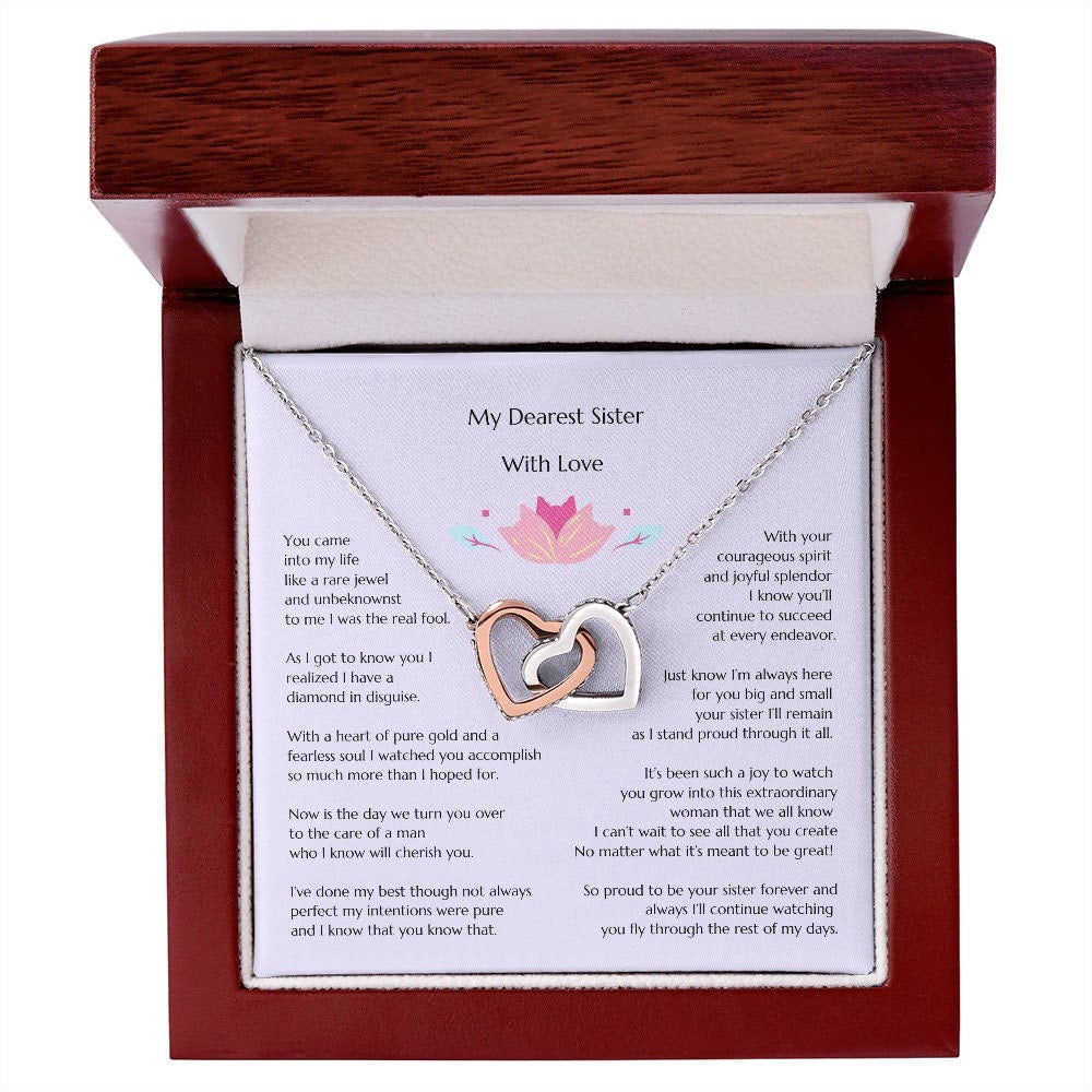 Interlocking Hearts, From Sister to Bride