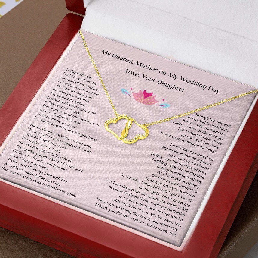 Bride Gift to Mother, Gift for MoB, Daughter To Mom Gift, Everlasting Love, Gift to Mother of the Bride, Gift from Bride to Mom, Mother Gift
