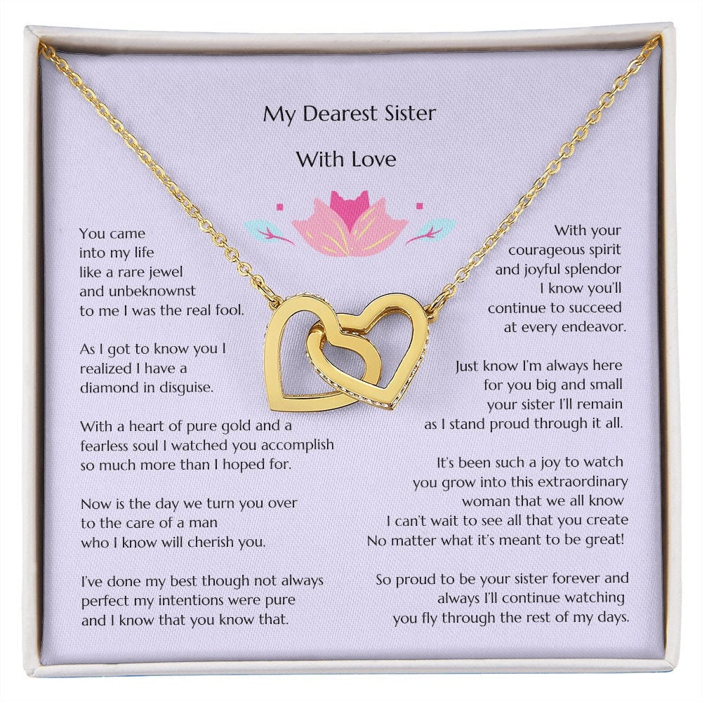 Interlocking Hearts, From Sister to Bride