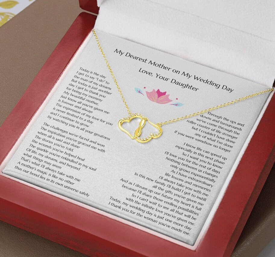 Bride Gift to Mother, Gift for MoB, Daughter To Mom Gift, Everlasting Love, Gift to Mother of the Bride, Gift from Bride to Mom, Mother Gift