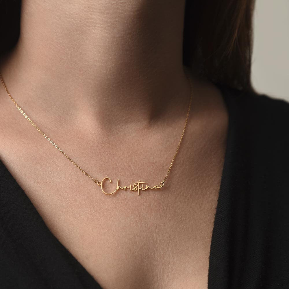Happy Mother's Day Gift from Hubby, Mothers Day Custom Name Necklace from Husband, To Wife on Mother's Day, Mother of My Children Gift