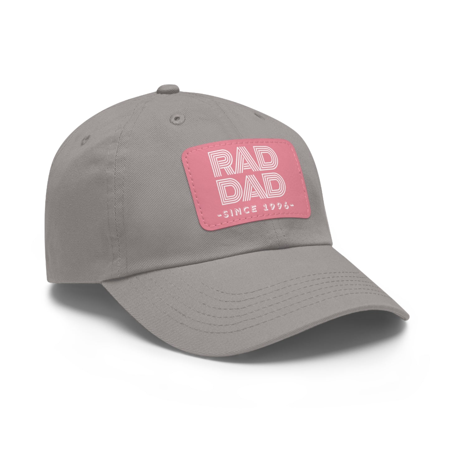 Customizable Rad Dad Hat with Leather Patch, Fathers Day Gift, Dad Hat, Dad Gift, Dad Date Hat, Dad Baseball Hat, Dad Retro Hat, Cotton Hat