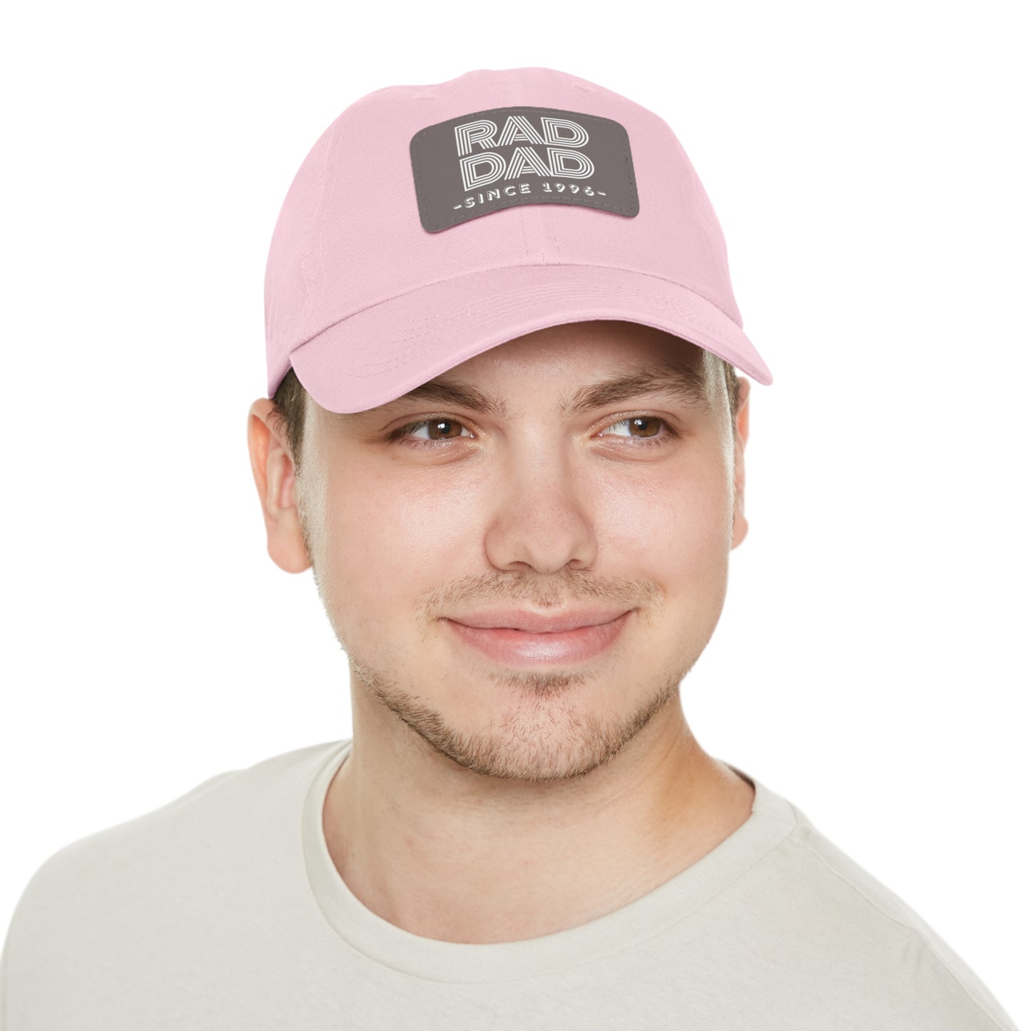 Customizable Rad Dad Hat with Leather Patch, Fathers Day Gift, Dad Hat, Dad Gift, Dad Date Hat, Dad Baseball Hat, Dad Retro Hat, Cotton Hat