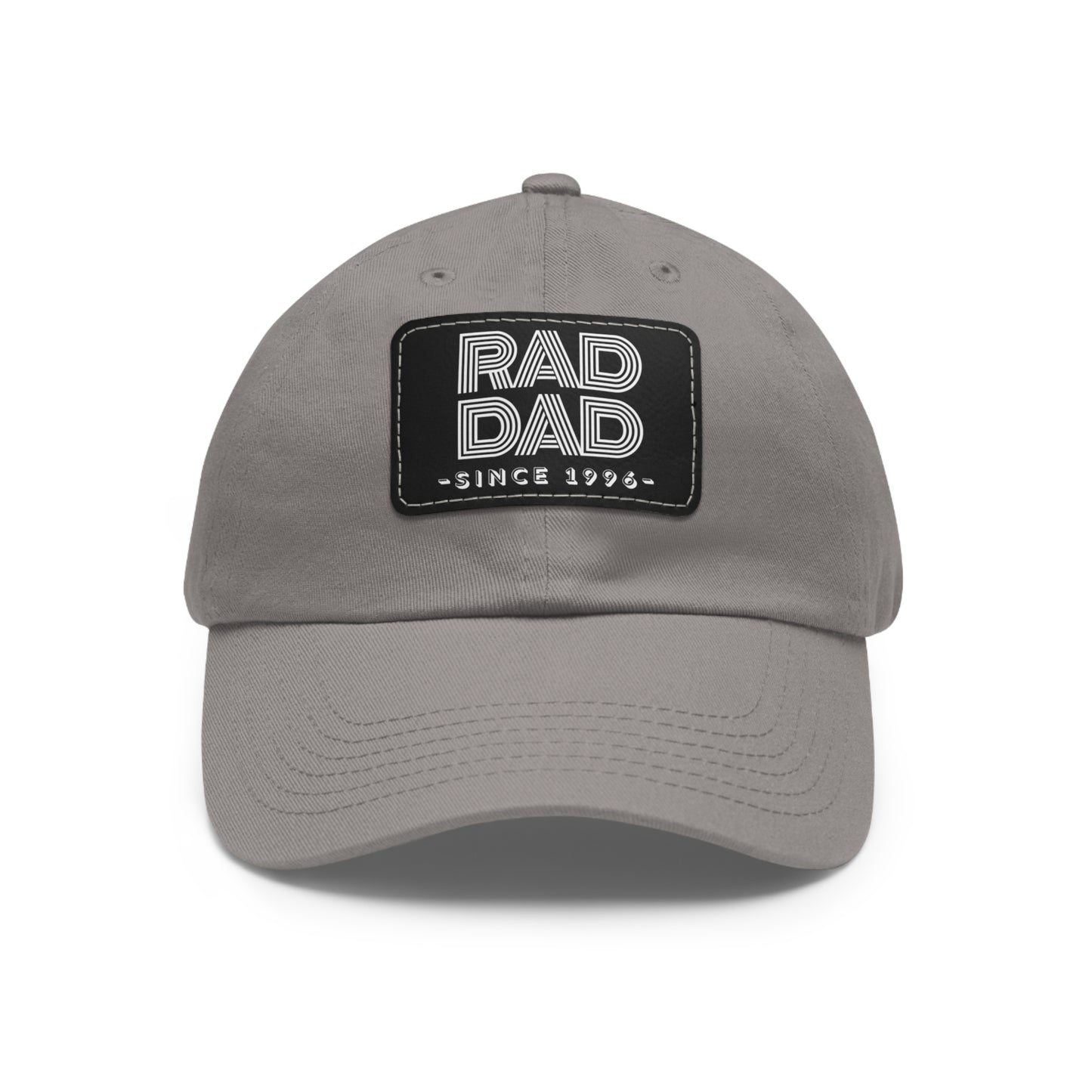 Customizable Rad Dad Hat with Leather Patch, Fathers Day Gift, Dad Hat, Dad Gift, Dad Date Hat, Dad Baseball Hat, Dad Retro Hat, Cotton Hat