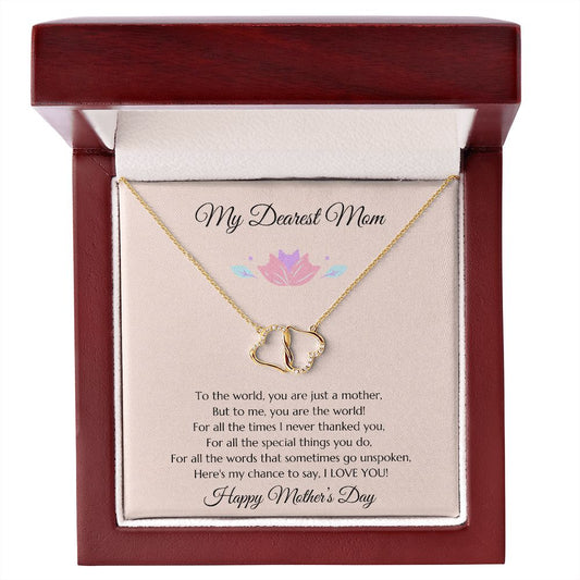 Mom Gift, Mothers Day Gift, Mothers Day Present, Mothers Day Diamond Necklace, Mom Gold Necklace, Mom Gift, Gift For Mom, Mom Gift