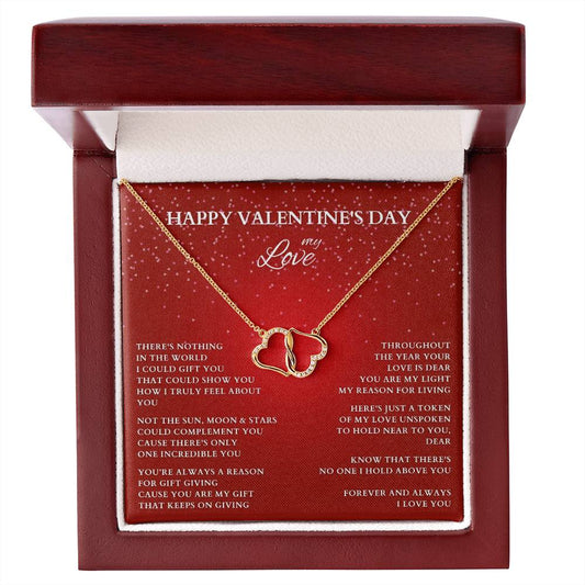 Wife Gift, Girlfriend Gift, Valentine Gift, Happy Valentines Day, Valentine's Day Gift, Wife Necklace, Diamond Necklace, Wife Valentine Gift