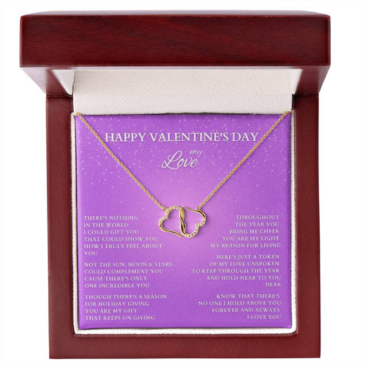 Wife Gift, Girlfriend Gift, Valentine Gift, Happy Valentines Day, Valentine's Day Gift, Wife Necklace, Diamond Necklace, Wife Valentine Gift