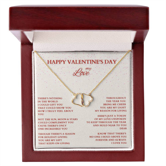 Wife Gift, Girlfriend Gift, Valentine Gift, Happy Valentines Day, Valentine's Day Gift, Wife Necklace, Diamond Necklace, Wife Valentine Gift