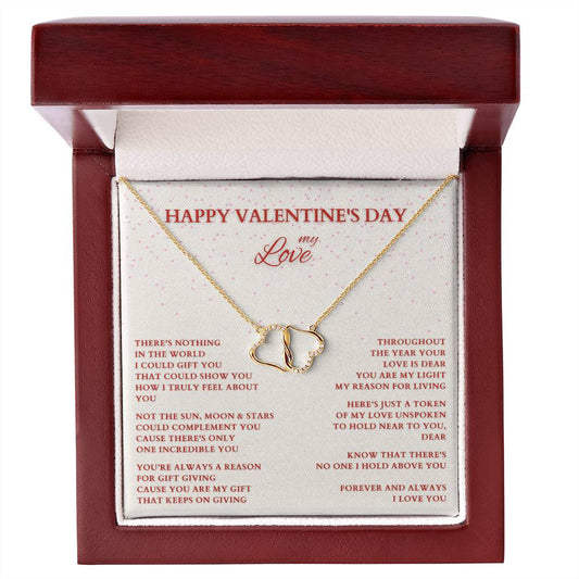 Wife Gift, Girlfriend Gift, Valentine Gift, Happy Valentines Day, Valentine's Day Gift, Wife Necklace, Diamond Necklace, Wife Valentine Gift