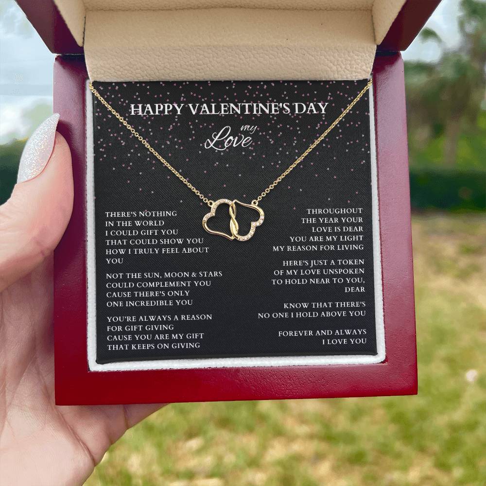 Wife Gift, Girlfriend Gift, Valentine Gift, Happy Valentines Day, Valentine's Day Gift, Wife Necklace, Diamond Necklace, Wife Valentine Gift