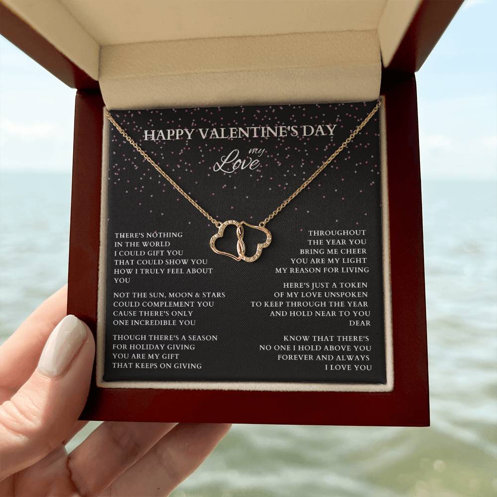 Wife Gift, Girlfriend Gift, Valentine Gift, Happy Valentines Day, Valentine's Day Gift, Wife Necklace, Diamond Necklace, Wife Valentine Gift