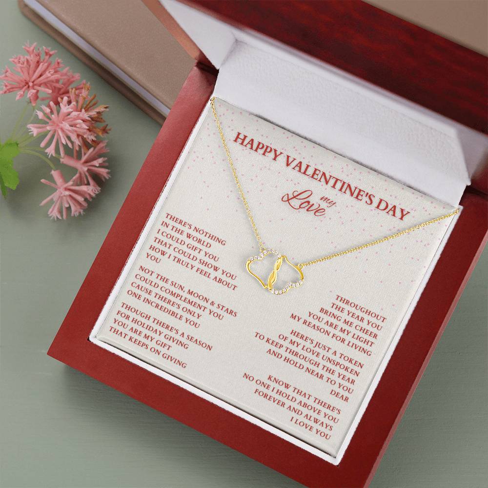 Wife Gift, Girlfriend Gift, Valentine Gift, Happy Valentines Day, Valentine's Day Gift, Wife Necklace, Diamond Necklace, Wife Valentine Gift