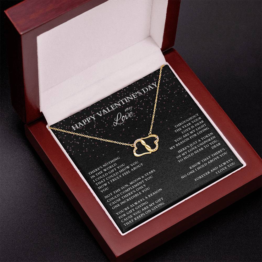 Wife Gift, Girlfriend Gift, Valentine Gift, Happy Valentines Day, Valentine's Day Gift, Wife Necklace, Diamond Necklace, Wife Valentine Gift