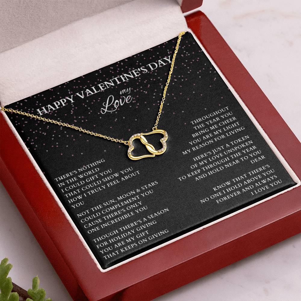 Wife Gift, Girlfriend Gift, Valentine Gift, Happy Valentines Day, Valentine's Day Gift, Wife Necklace, Diamond Necklace, Wife Valentine Gift