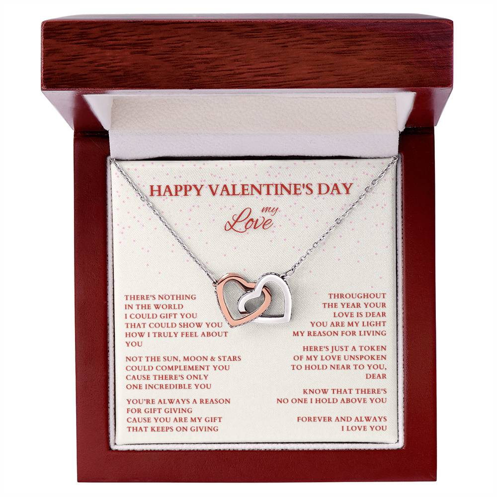 Wife Gift, Girlfriend Gift, Valentine Gift, Happy Valentines Day, Valentine's Day Gift, Wife Necklace, Diamond Necklace, Wife Valentine Gift