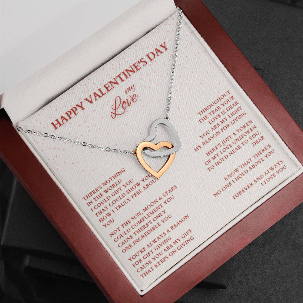 Wife Gift, Girlfriend Gift, Valentine Gift, Happy Valentines Day, Valentine's Day Gift, Wife Necklace, Diamond Necklace, Wife Valentine Gift